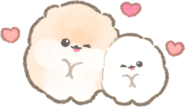 ぽぽちとぱぴち