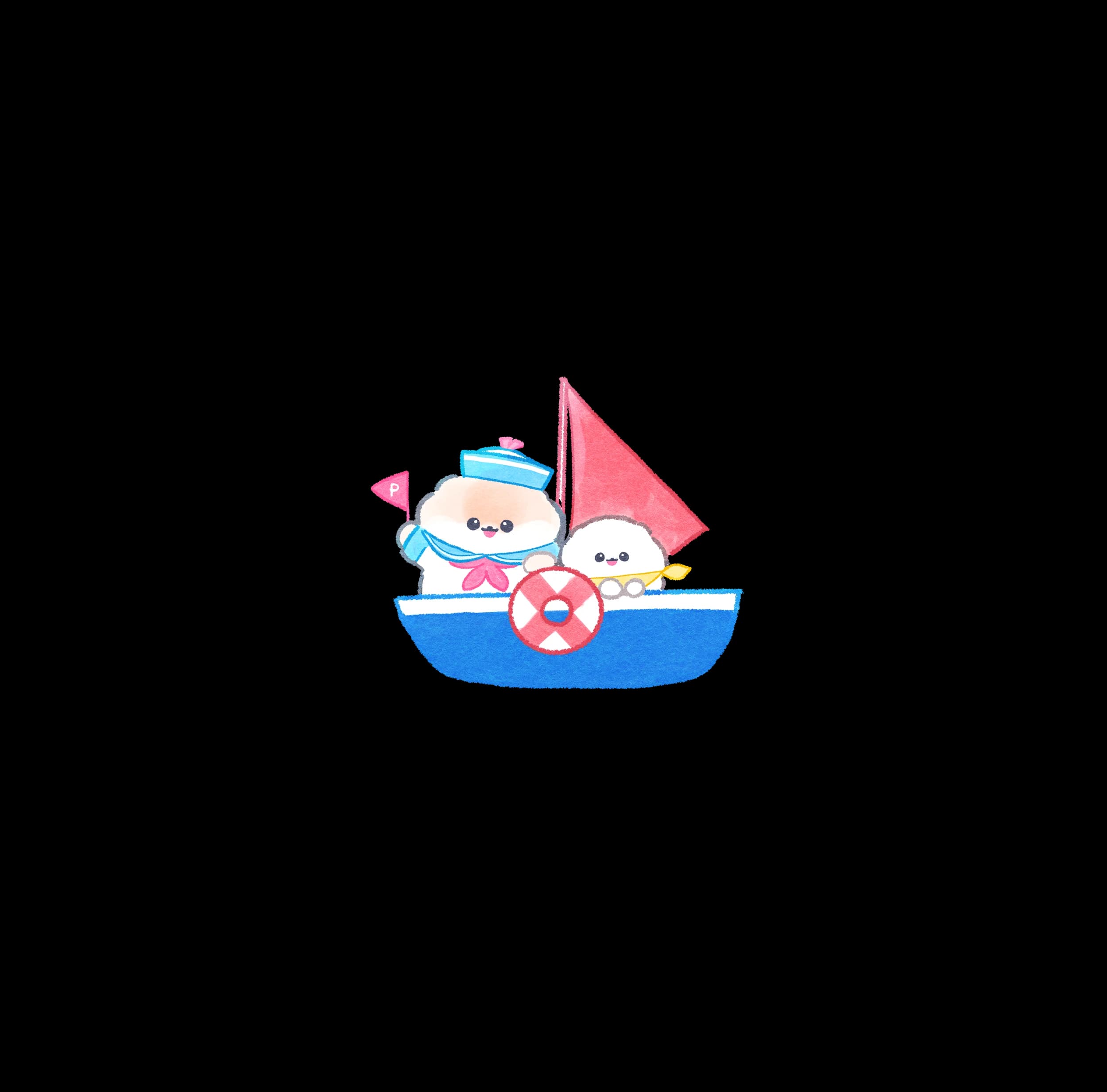 ぽぽちとぱぴちのふね