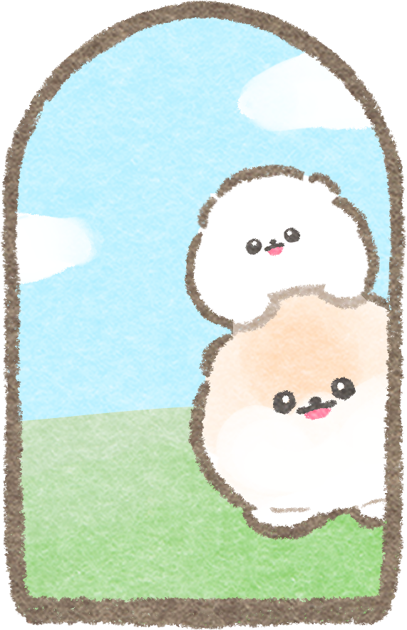 ぽぽちとぱぴち